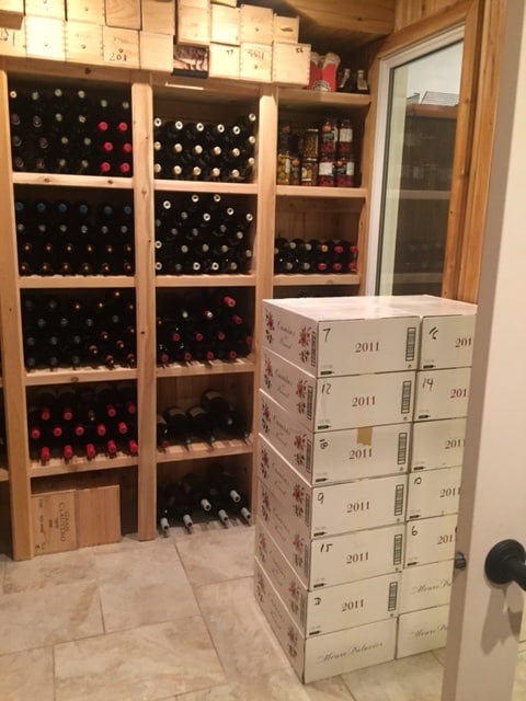 Wine after delivery