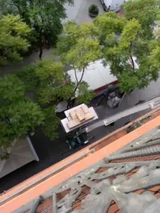 Verhuizen met buitenlift 2