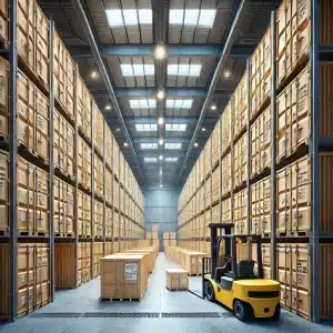 Tijdelijke opslag internationale verhuizing